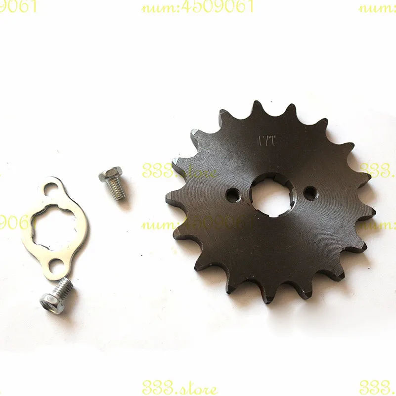 Передние звездочки 17T для Kawasaki Z250 Z440 ZX600 Suzuki GS550 GS700 искусственные TL1000 GSF1200 RD250