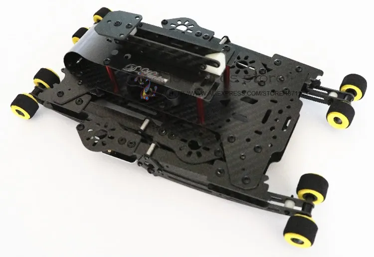 DIY FPV воздушный Дрон DH410 pro складной 3K из чистого углеродного волокна Квадрокоптер рама с шасси Собранный DH410 обновление