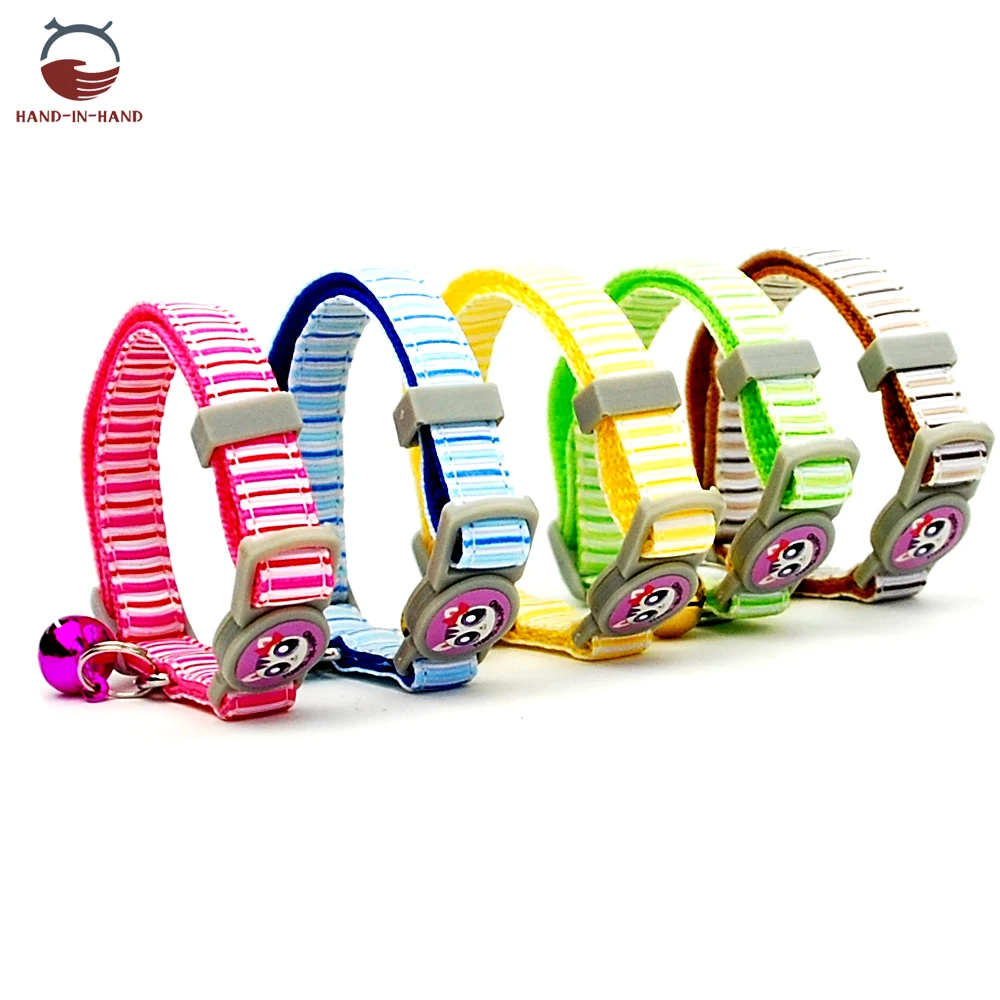 Cat Collar Pet Product Collar Safety Buckle Quick Release Cartoon printed Collar