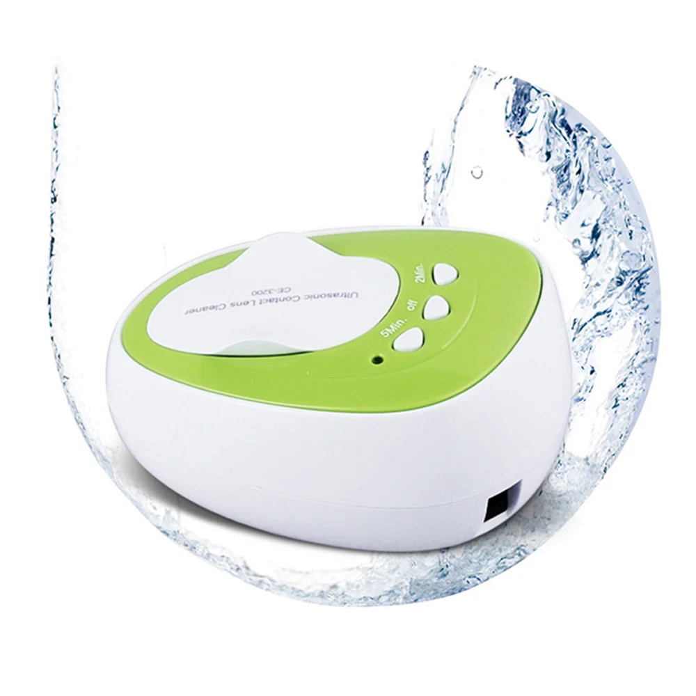 

CE-3200 Portable Contact lens Ultrasonic Cleaner Mini Sonic Wave Ultrasonic Cleaner For Contact Lens Automatic Cleaner