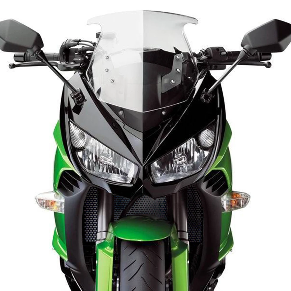 Защитная решетка радиатора из нержавеющей стали для мотоцикла KAWASAKI ZRT00B Z1000 2007 2008