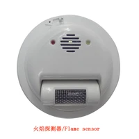 new 2000e wire fire smoke alarm sensor flame detector for home security oil gas station ultraviolet ray light output no nc relay