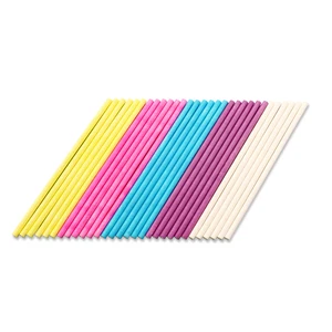 20 шт., радужные палочки для выпечки, 1015 см