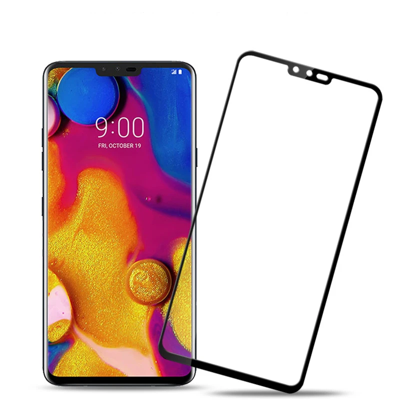 Полностью покрывающее закаленное Стекло для LG V40 Q6 V20 K10 2017 Экран протектор V 40 20 Q 6 K