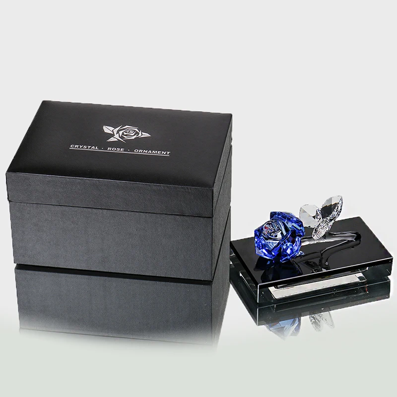 Статуэтка с цветущим кристаллом H & D Декор для дома гостиной подарки