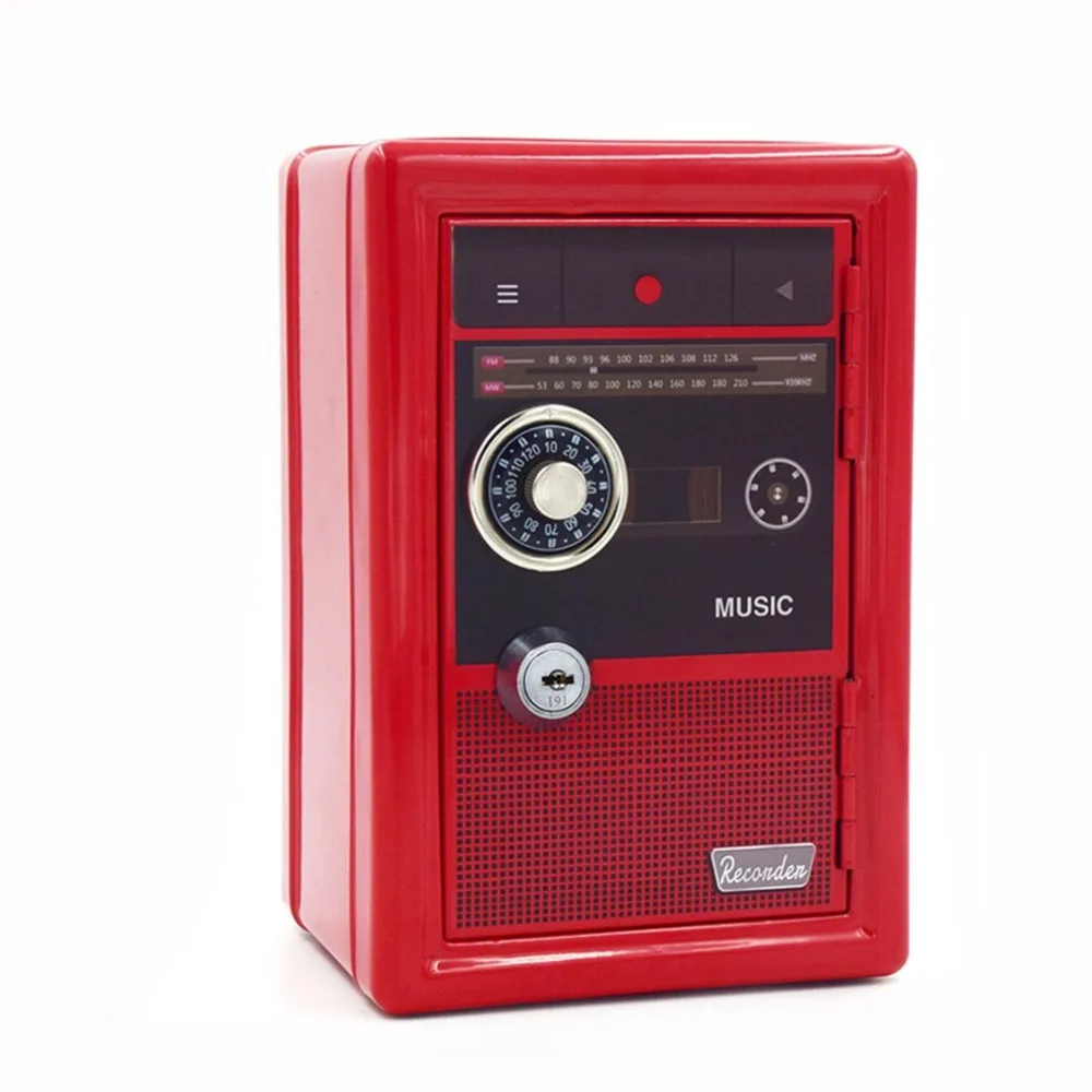 Прочный копилка мини электронный Копилка Винтаж ATM пароль Автоматический