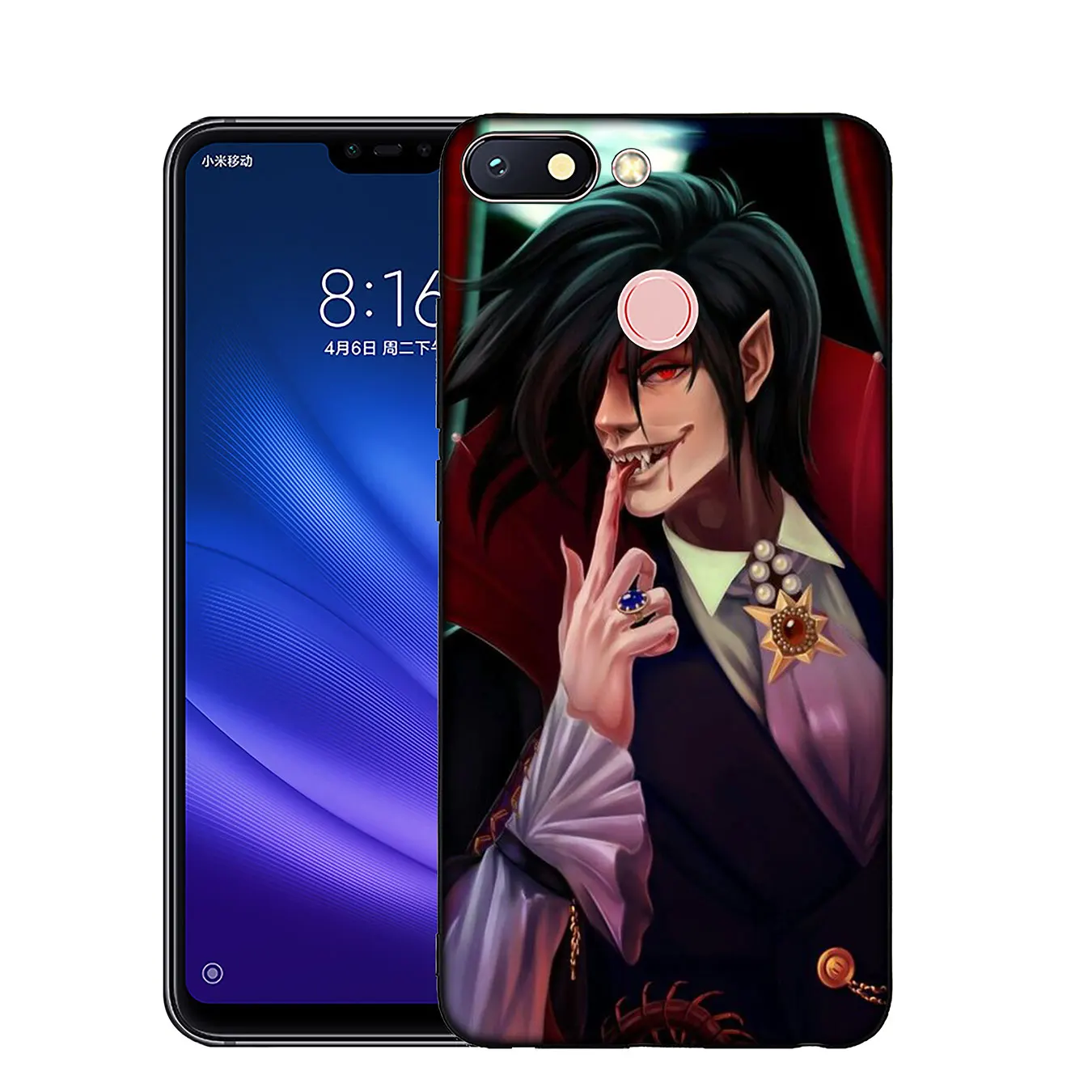 IYICAO Хеллсинг Алукард Мягкий силиконовый чехол для Xiaomi mi 9 8 A2 Lite A1 6 pocophone f1 макс 3 a2 |