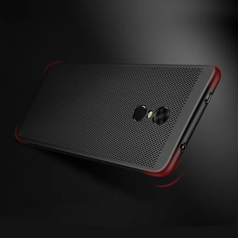 KINBOM теплоотвод чехол для Redmi Note 7 6A 5 4X Note6 Pro S2 3S ультратонкий сетчатый жесткий