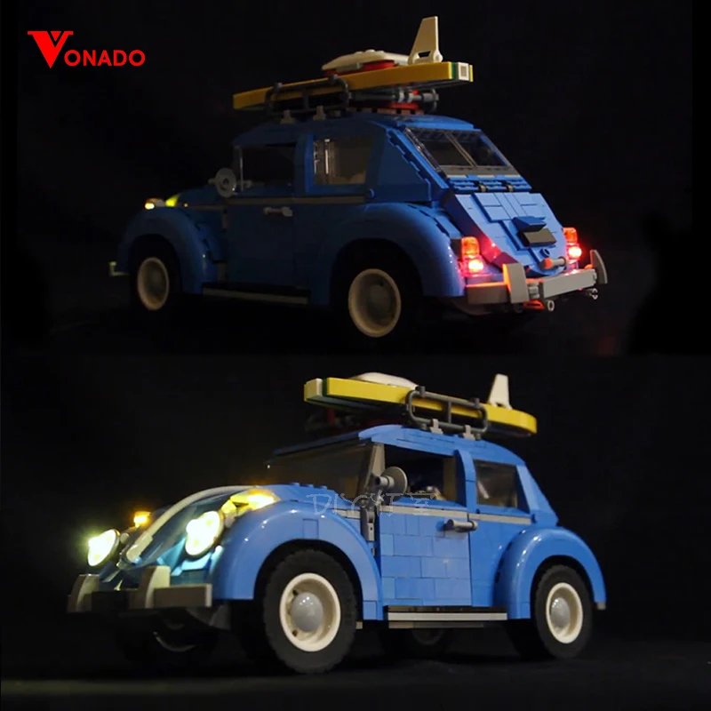 Светодиодные огни для Lego 10220 строительные блоки совместимые с 10258 10252 10242 21001 21045