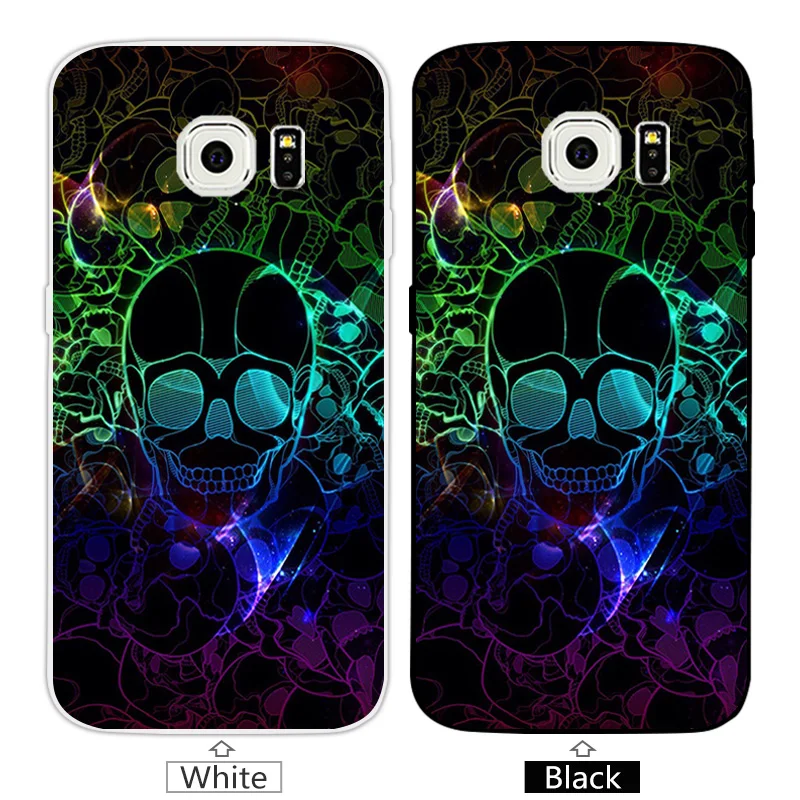 For Coque Samsung S6 edge Soft TPU for Galaxy Edge G925 G925F G925H G925i Silicone Blue Cover S6edge |