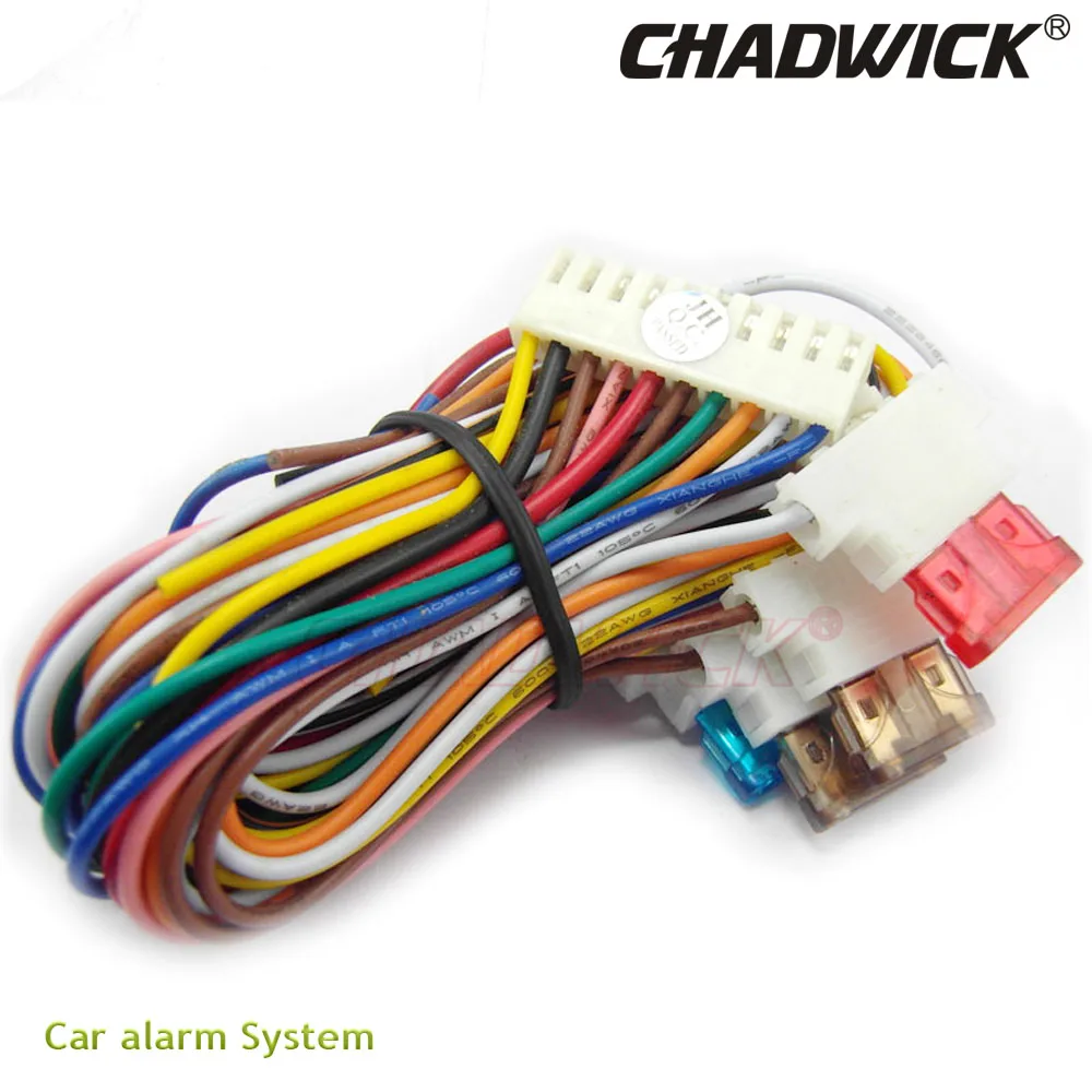 Односторонняя Автомобильная сигнализация CHADWICK 8123 для Toyota#2 пустой ключ универсальная сирена Автоматическая безопасность бесключевая запись анти-угон 12 В постоянного тока