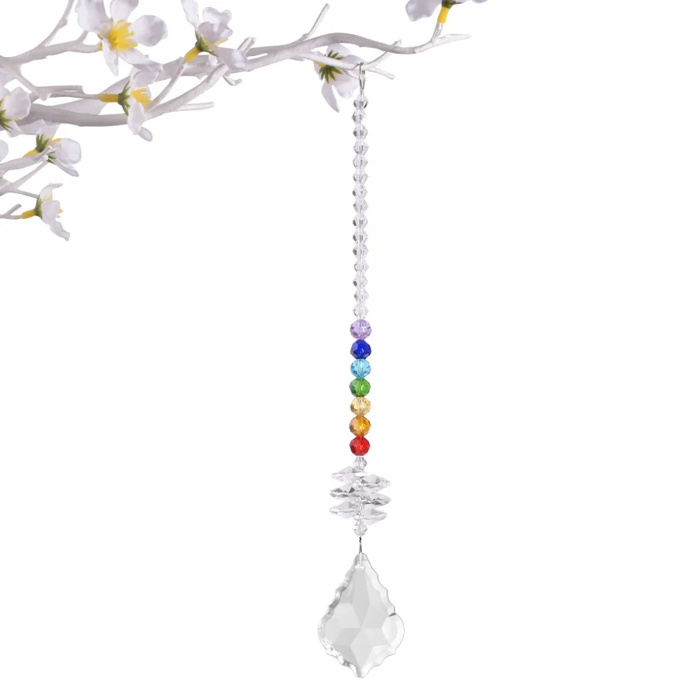 Чакра Хрустальная подвеска на окно Красочная радуга сделай сам аксессуары для