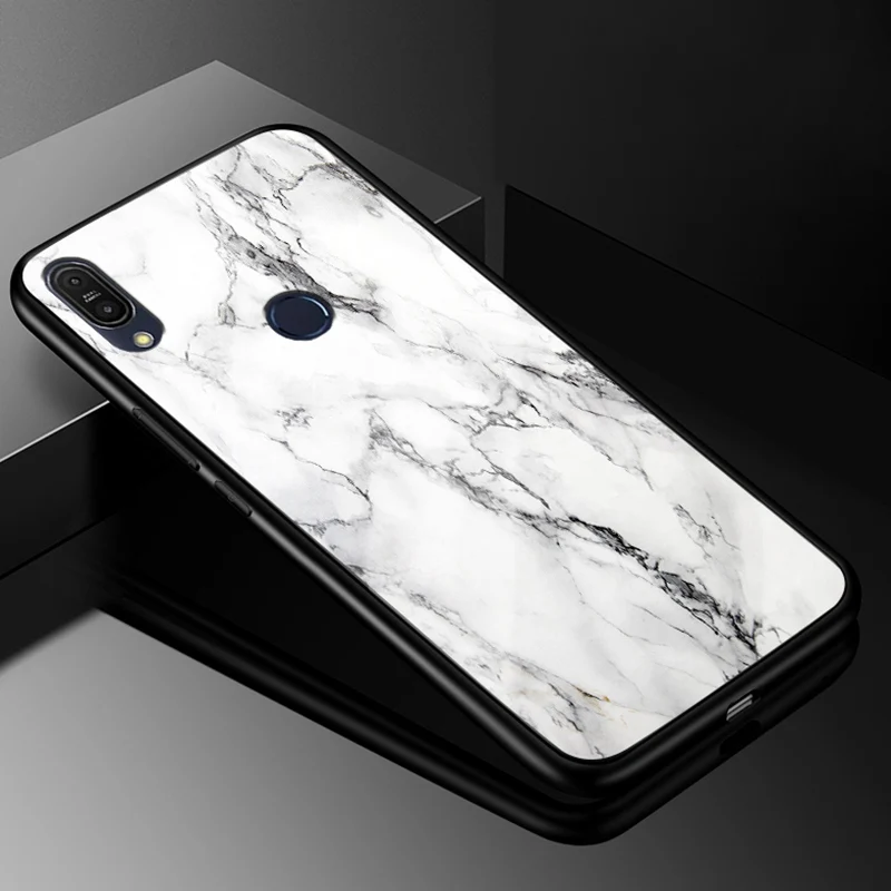 3 Чехол из закаленного стекла для ASUS Zenfone Max Pro M1 ZB601KL, жесткая задняя крышка из поликарбоната для ASUS Max Pro M1 ZB602KL X00TD, силиконовый бампер - Цвет: 3