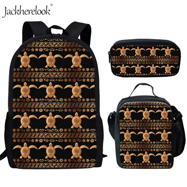 HX403CGK Jackherelook модная полинезийская традиционная племенная школьная сумка для подростков девочек начальной школы студентов обратно в школу детей рюкзаки - Цвет: HX403CGK