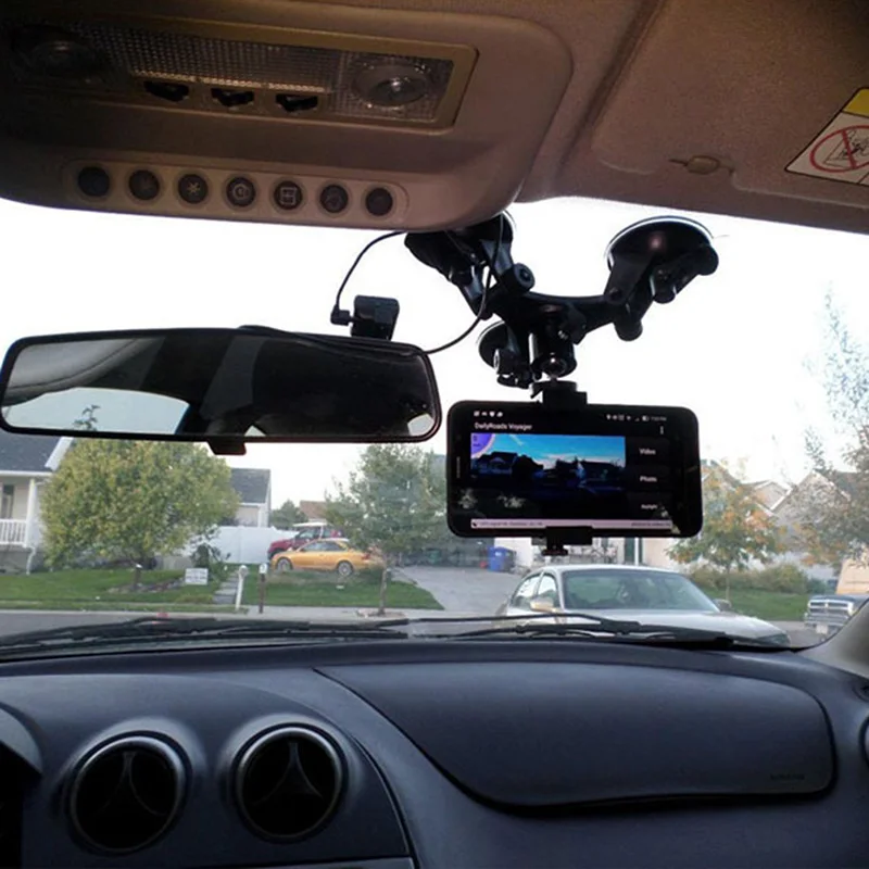 Тройной низкий угол присоска держатель с шаровой головкой для автомобиля Gopro