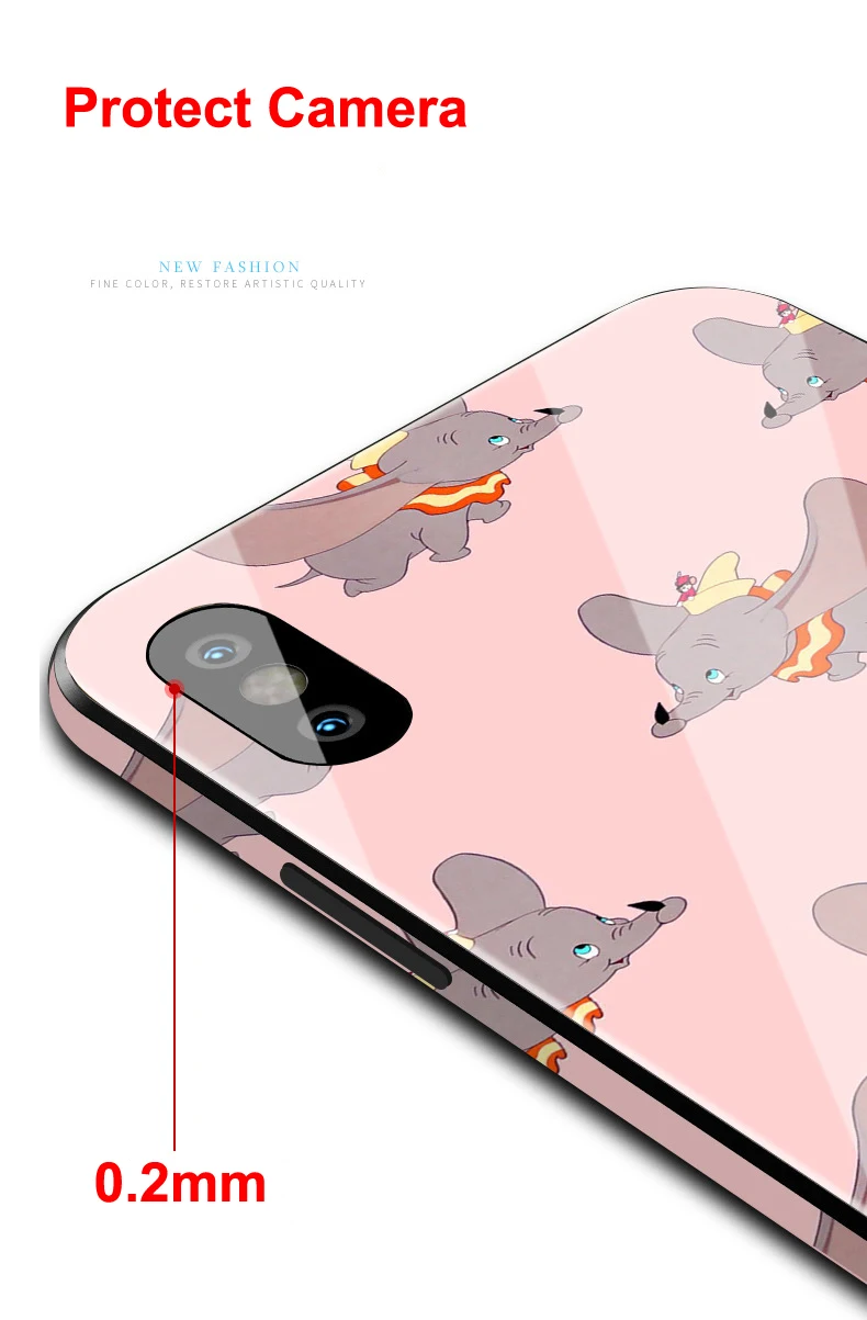 Для iPhone XS Max XS 10S XR X 8 7 6 6S Plus чехол HD Фруктовый Цветочный цветной боковой Чехол из закаленного стекла для Apple X S R 8 7+ бампер