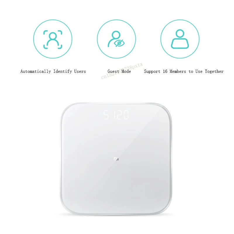 Новинка, Xiaomi, умные весы, 2, баланс здоровья, Bluetooth 5,0, цифровые весы, Поддержка Android 4,3, iOS 9, приложение Mifit