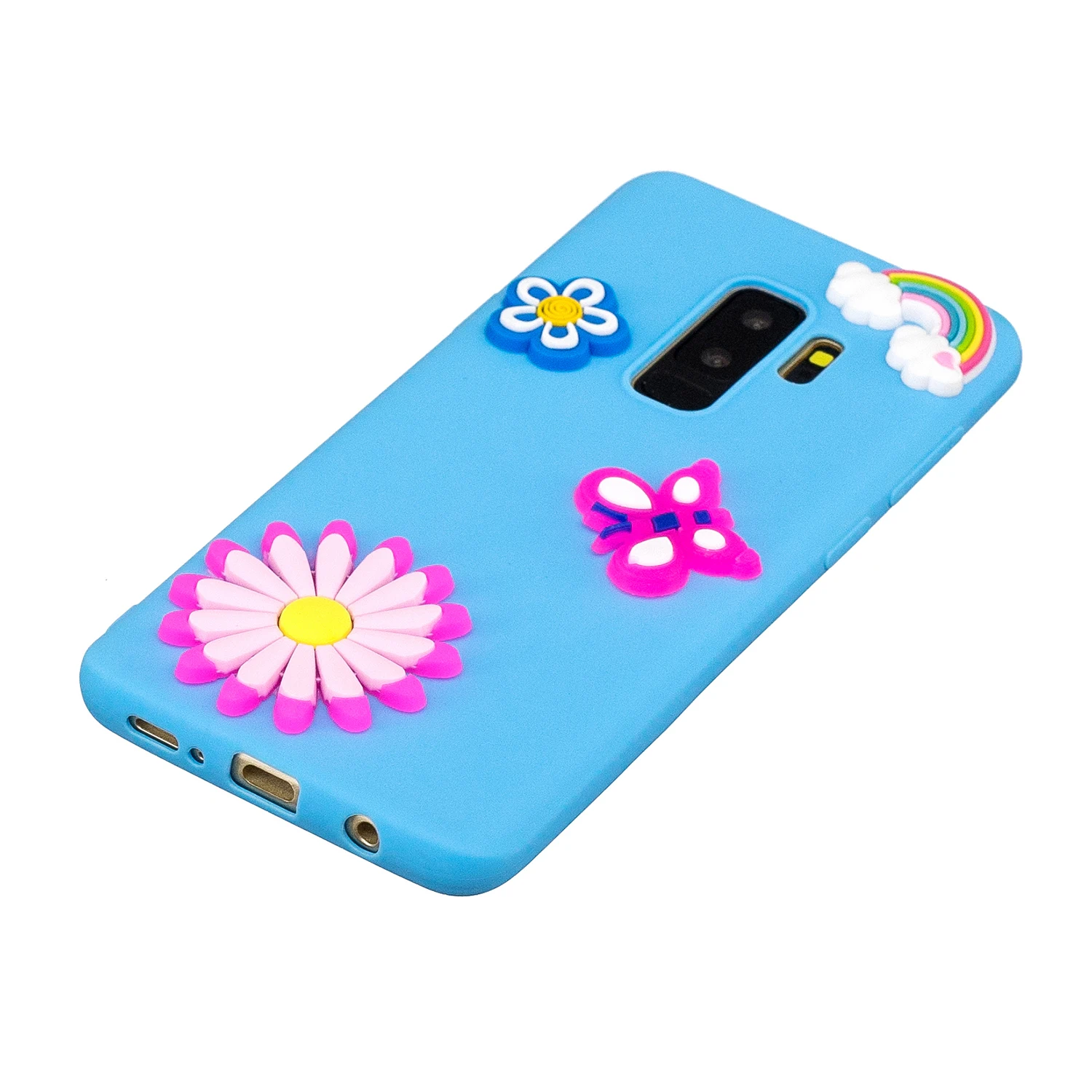 Мягкий чехол из ТПУ/силикона для samsung S9 плюс Чехол Galaxy S 9 plus Fundas capa грязестойкий