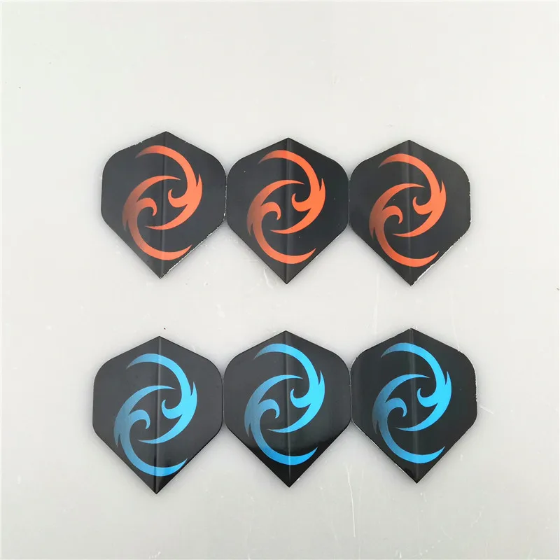 6pcs MRTNAN Профессиональный 3/6/9/12/18 шт хвостовик для Дартс Летающий Профессиональный Дартс Летающая комплект высокие качественные дротики крыло - Цвет: 6pcs