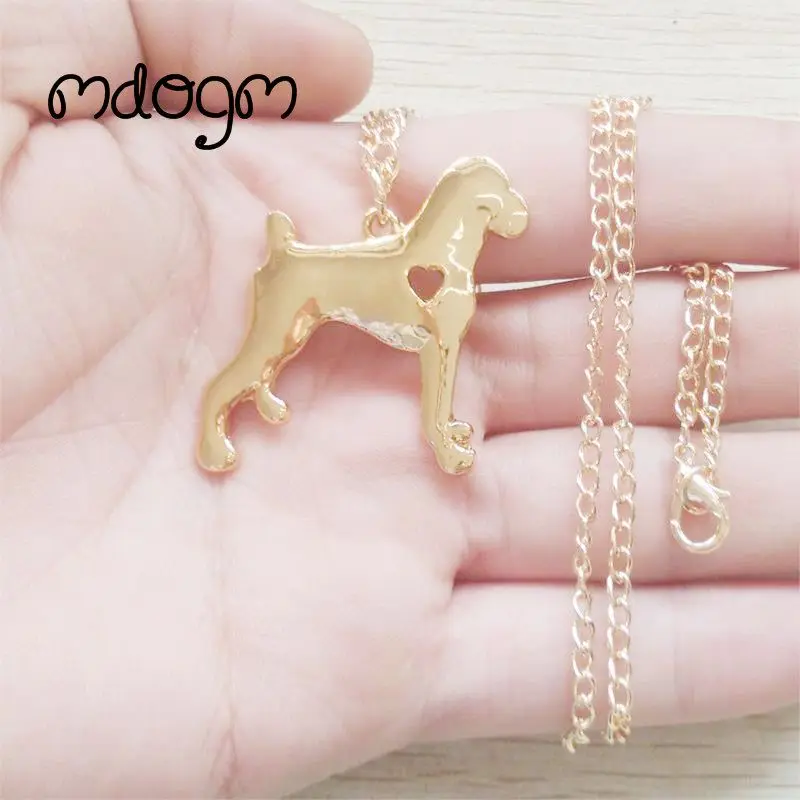 Ожерелье в виде американского бульдога подвеска собаки ювелирное изделие с