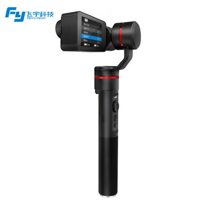 FeiyuTech Summon Plus бесщеточный 3 осевой одиночный Ручной Стабилизатор камеры с 4K 1080P