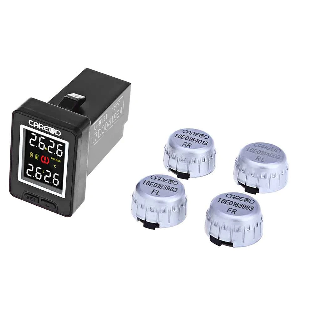 VicTsing автомобиль TPMS U912 433 92 мГц Беспроводной шин Давление мониторинга Системы 4