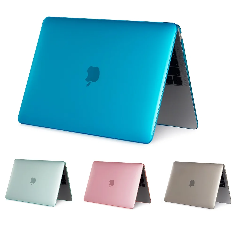 Прозрачный чехол для ноутбука клавиатуры только 2018 нового Apple Macbook 13 Air с Retina Touch ID