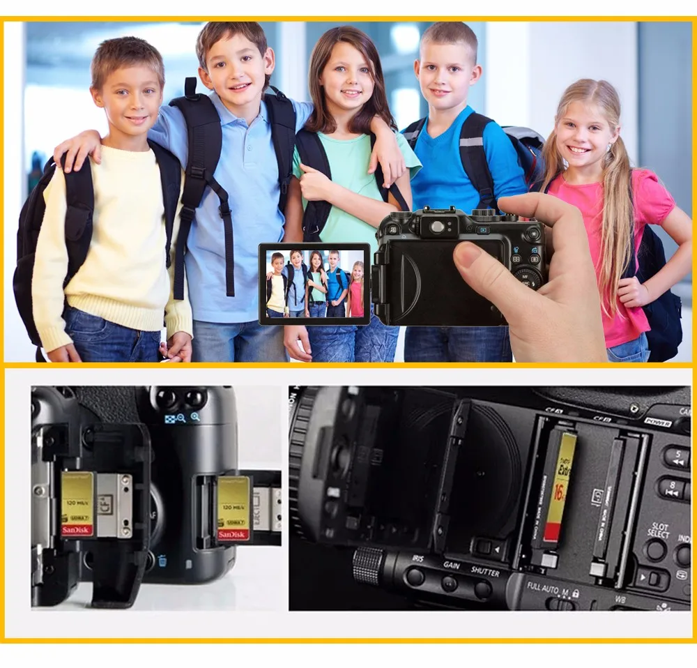 Sandisk Extreme Compact Flash camera цифровая карта памяти 32 Гб 64 Гб 128 ГБ до 120 Мб скорость чтения для видео 4 K и Full HD