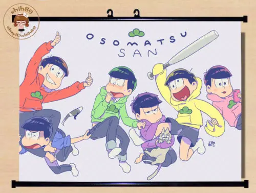 Konya wa Saikou Mr. Osomatsu San аниме домашний декор плакат настенная прокрутка # AP-56 | Дом и сад