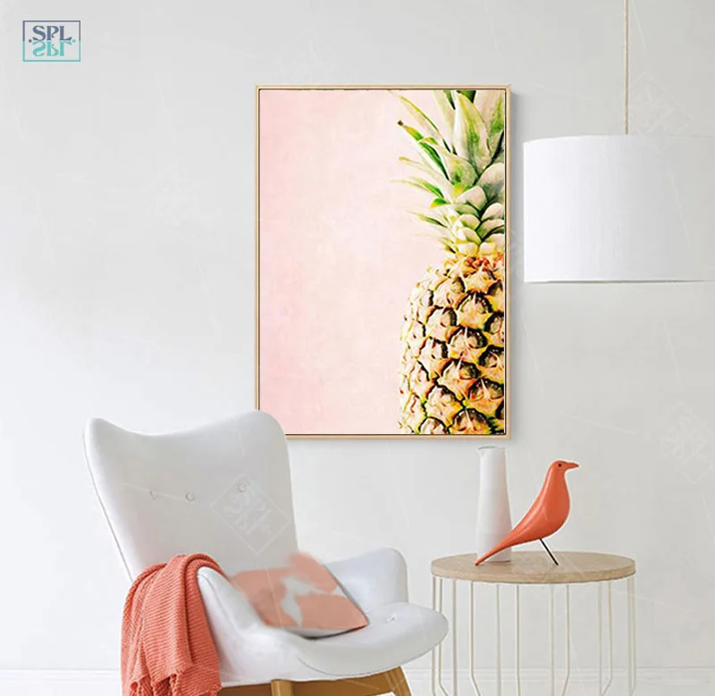 SPLSPL Modern Minimalist Nordic Style Fruit and Vegetable Canvas Art Print Painting Picture Home Decor Wall No Frame | Дом и сад