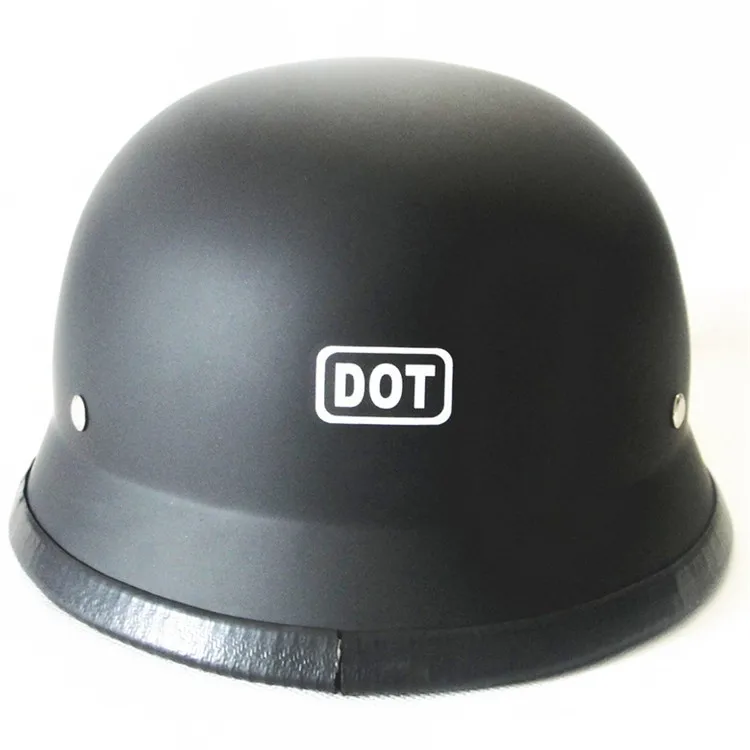 Capacete casco немецкий военный DOT одобренный китайский хромированный мотоциклетный шлем полулицевые шлемы Chopper Cruiser