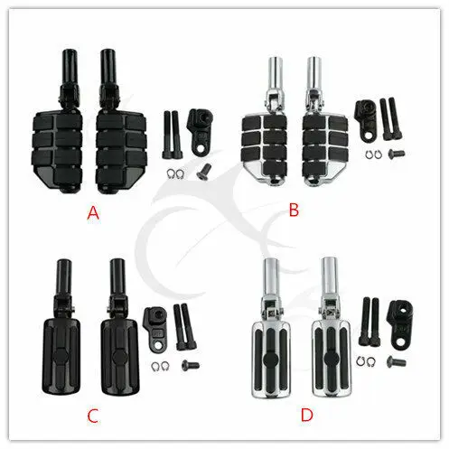 Педаль для пассажирского мотоцикла с креплением Harley Softail Slim FLS FLSS Cross Bones FLSTSB