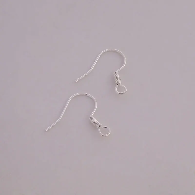 500 шт. фурнитура для сережек Позолоченные посеребренные серьги Крючки фитинги