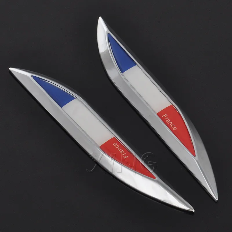 Стикер Fender для автомобиля 1 пара Национальный флаг боковое крыло значок Италия