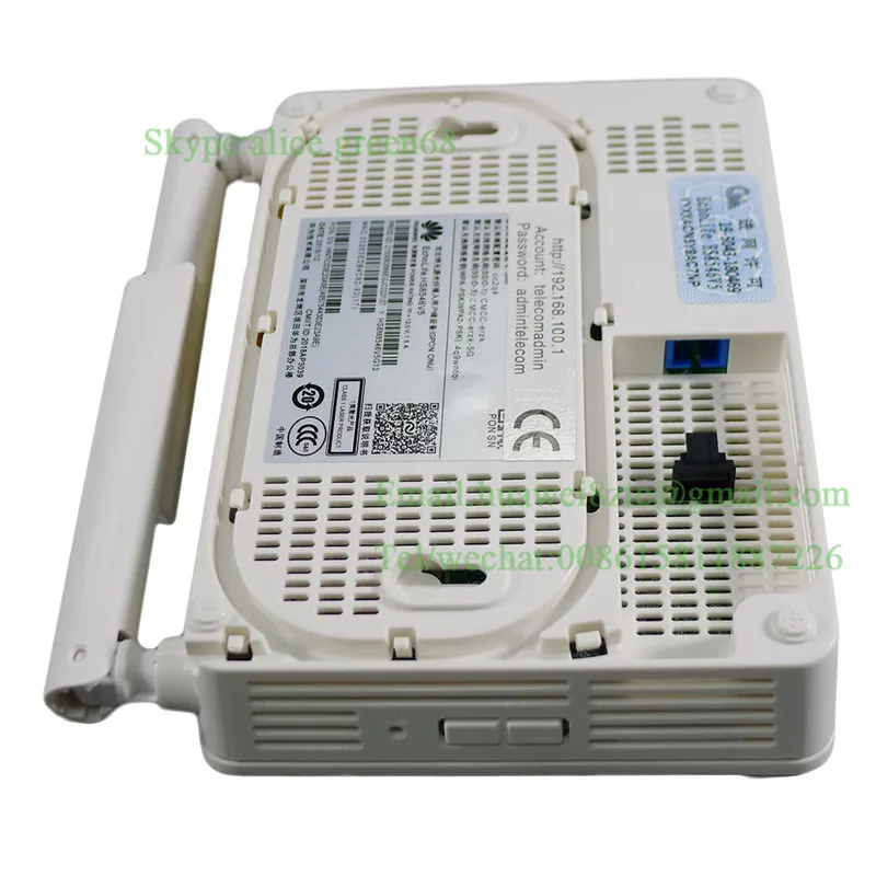 Hua wei Оригинальная английская версия модемного маршрутизатора HS8546V5 GPON ONU с 4GE портом+ 1 телефон+ 2,4G& 5G двухдиапазонный Wifi