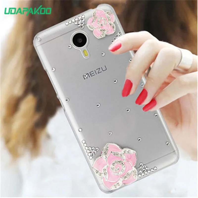Шикарный милый чехол для телефона DIY со стразами Meizu M6 M5 M3 M2 NOTE 15 LITE 16 Pro 5 6 7 Plus M6S M6T MX6