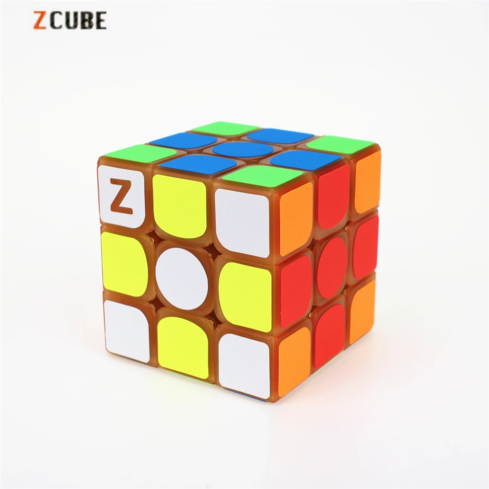 Новинка Zcube 3x3x3 профессиональный магический куб светильник Прозрачный