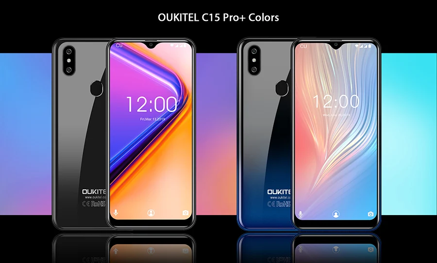 OUKITEL C15 Pro+ 6,088 ''19:9 Android 9,0 Pie 3 ГБ 32 ГБ MT6761 Водонепроницаемая капля смартфон отпечаток пальца лицо ID 5G WiFi 4G мобильный телефон