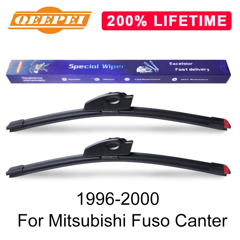 Сменное лезвие стеклоочистителя QEEPEI для Mitsubishi Fuso Canter 1996 2000 силиконовая резина