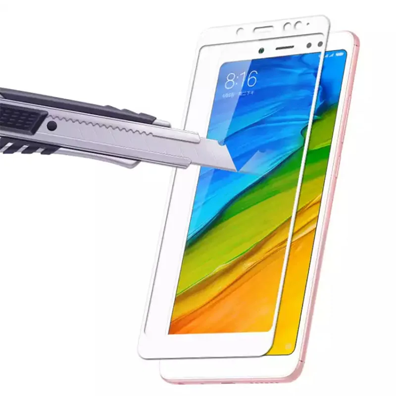 Закаленное стекло для Xiaomi Redmi Note 5 защитное Global India чехол Ksiomi Redme Remi Red Mi My Pro Plus Ai |