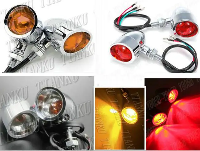 Хромированный металлический поворотник для Yamaha VStar 400 650 1100 1300 Virago Xv 250 535 750 Road Star