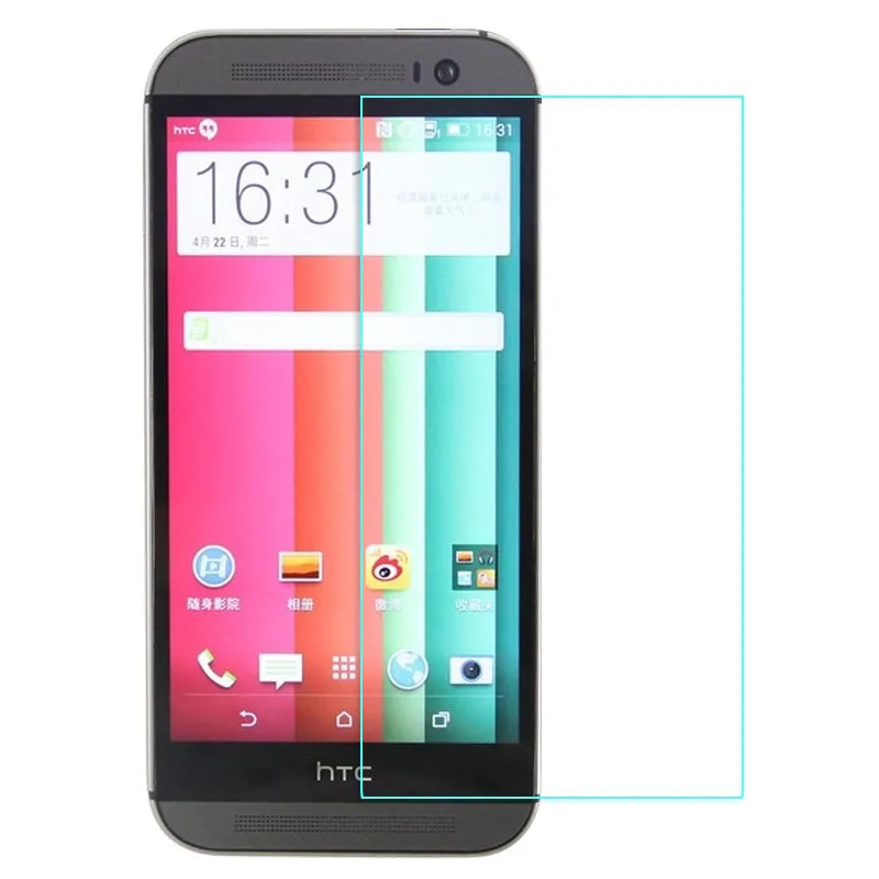 Для HTC One M8 Dual Sim закаленное стекло Защита экрана 0 26 мм 9H защитная пленка на M8i Eye M8Ew