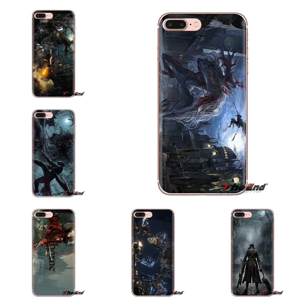 Soft Transparent Shell Covers Bloodborne Game Anime Art For Samsung Galaxy A3 A5 A7 A9 A8 Star A6 Plus 2018 2015 2016 2017 |
