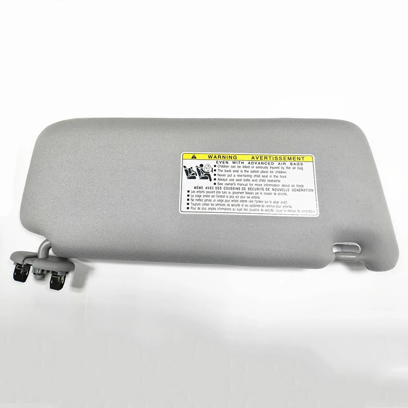 1х солнцезащитный козырек с левой стороны для автомобиля Toyota Camry 2007 2008-2011 авто солнцезащитный козырек без Skylight серый