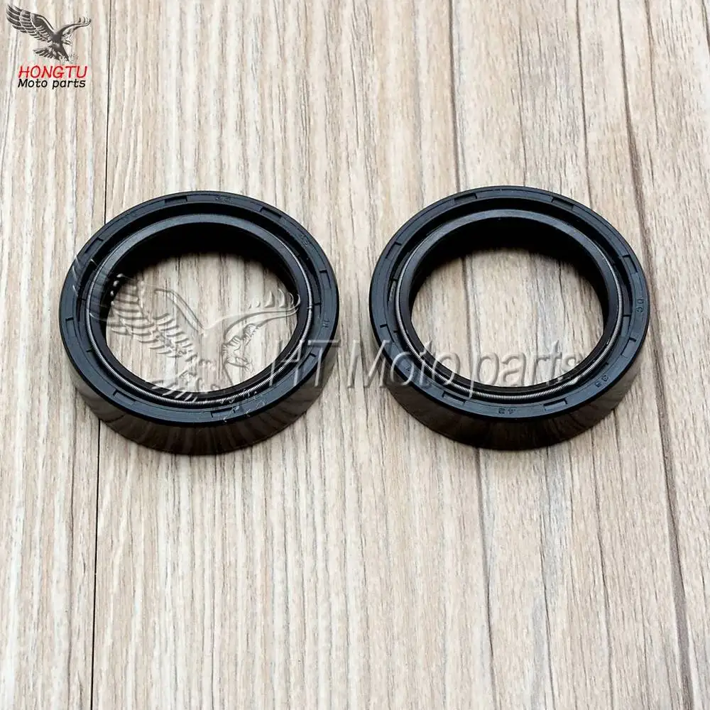 Oil seal 36*48/11 мотоциклетные двойные рессоры передняя вилка демпфер сальник Крышка для Kawasaki EL250 Eliminator 250HS EX250 EN450 EX500 36X48 - Цвет: Oil seal