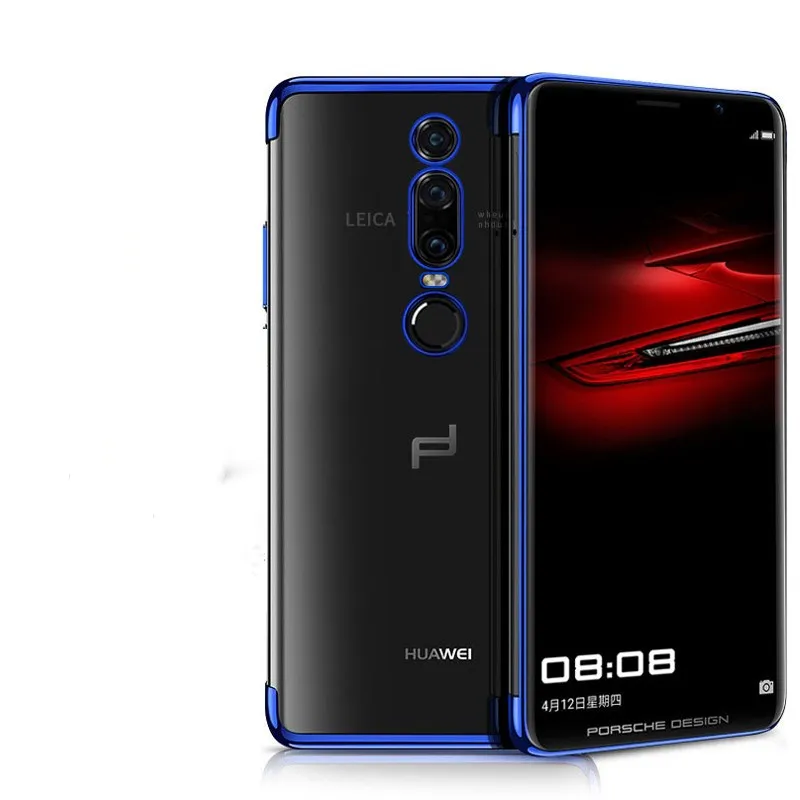 Чехол для Huawei Mate RS Ультратонкий Мягкий ТПУ чехол с прозрачным покрытием задней