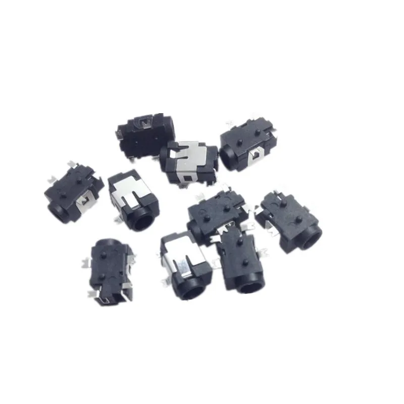 100 шт. DC 031A DC031A DC031 031 3 5*1 мм SMD 4PIN разъем питания Женский ROHS|Соединители| |