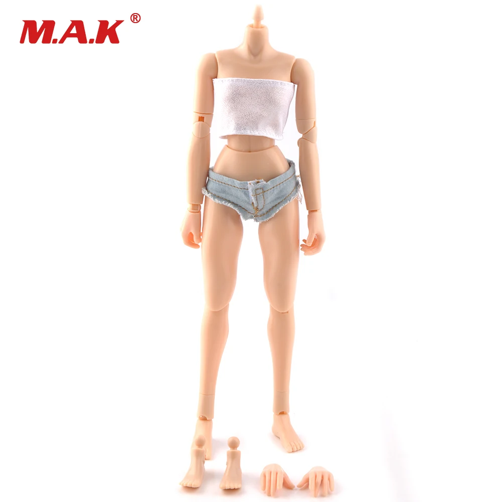 

1/6 Scale Female Body Action Figure Small Breast Fits for 1:6 Head Sculpt