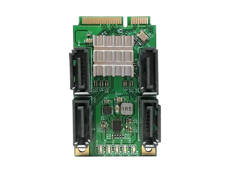 SATA мини-карта PCI-Express на 4 порта SATA3.0 6 ГБ/сек. контроллер карта адаптер | Компьютеры