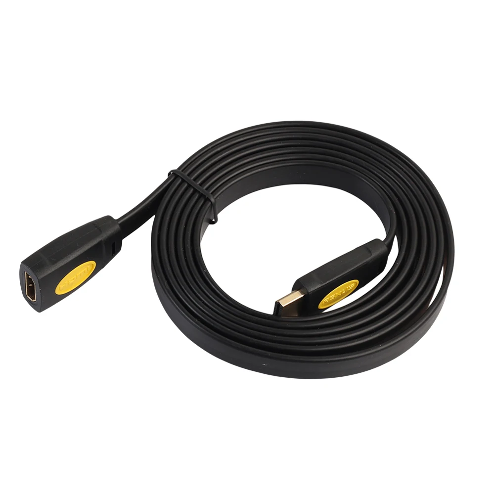 HDMI 2,0 мужчин и женщин удлинитель HDMI Соединительный кабель расширение 4 к x 2 к 60 Гц высокая скорость для ТВ коробка/ноутбук/ПК/DVD/PS3/PS4